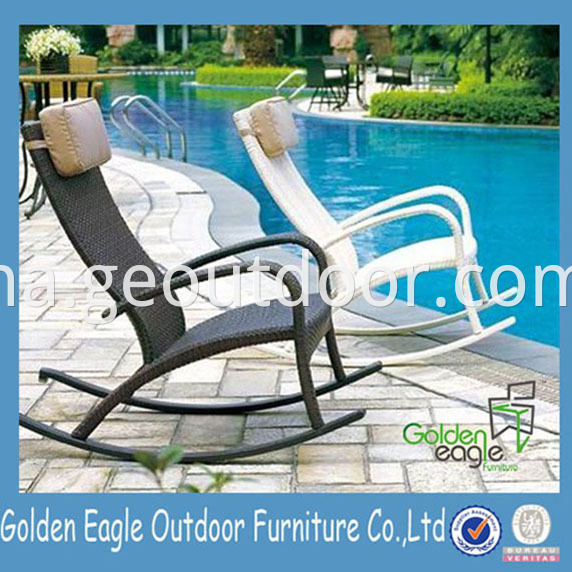 Wicker Aluminium Lounger Furniture